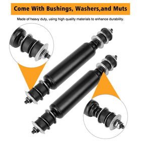 MOSNAI 10mm 1.25 threaded rear shock detail for secure fit.