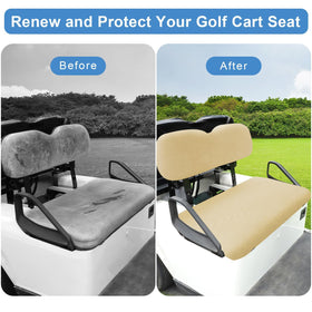 MOSNAI beige finish seat cover refreshes appearance