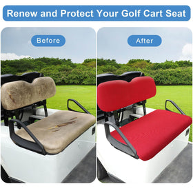 MOSNAI washable polyester seat cover – easy cleaning keeps carts looking fresh.
