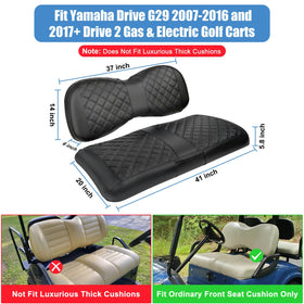 MOSNAI Yamaha Drive G29 front bench seat cover adds comfort and protection.