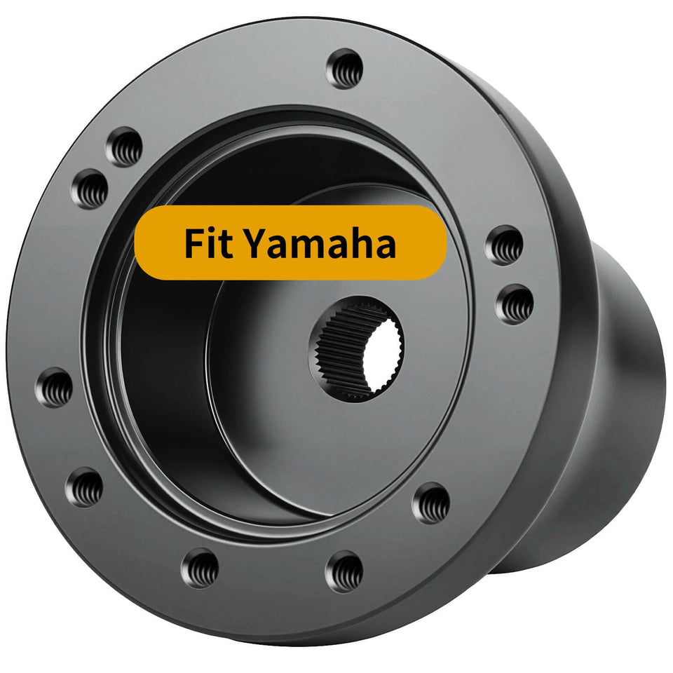 MOSNAI Yamaha G2-G29 steering wheel adapter for secure fit.