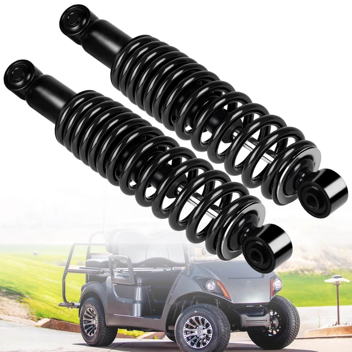 MOSNAI Yamaha G29 rear shock absorber close-up for smoother rides and durability.