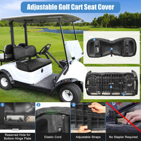 MOSNAI seat cover pocket design provides space for keys and phone.