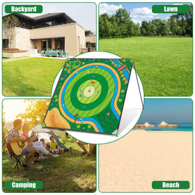 Mostop carry bags simplify transporting the set to parks and beaches.