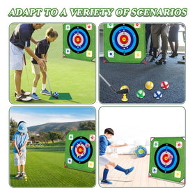 Mostop bean bags support adjustable targets for all ages.