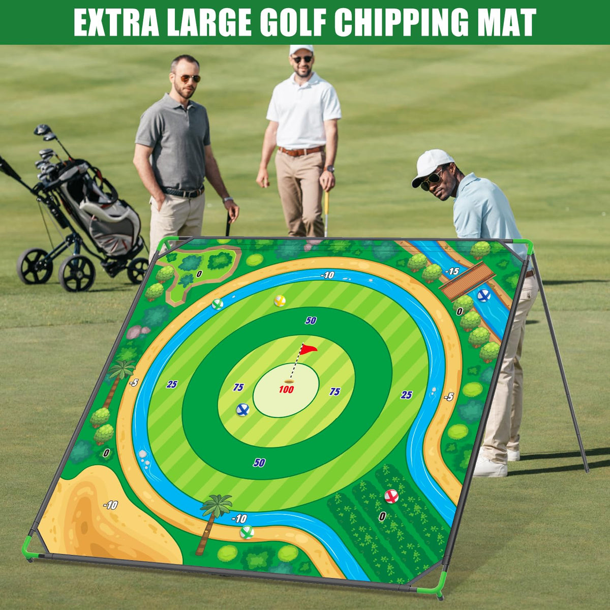 Mostop chipping game gift packaging makes a ready-to-gift golf present.