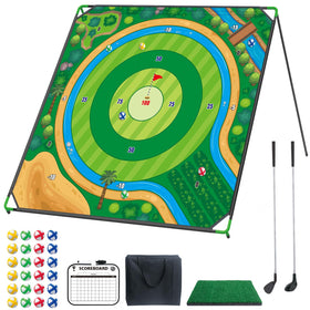 Mostop Large Golf Chipping Game target for realistic practice and family fun outdoors.
