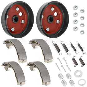 MOTO1988 brake shoe kit for EZGO gas carts supports smooth stopping and consistent performance