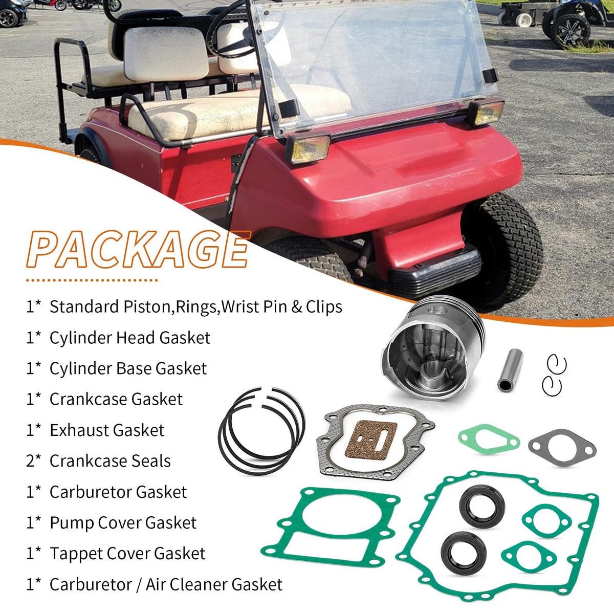 MOTO1988 brand-new packaging showing a complete engine rebuild kit
