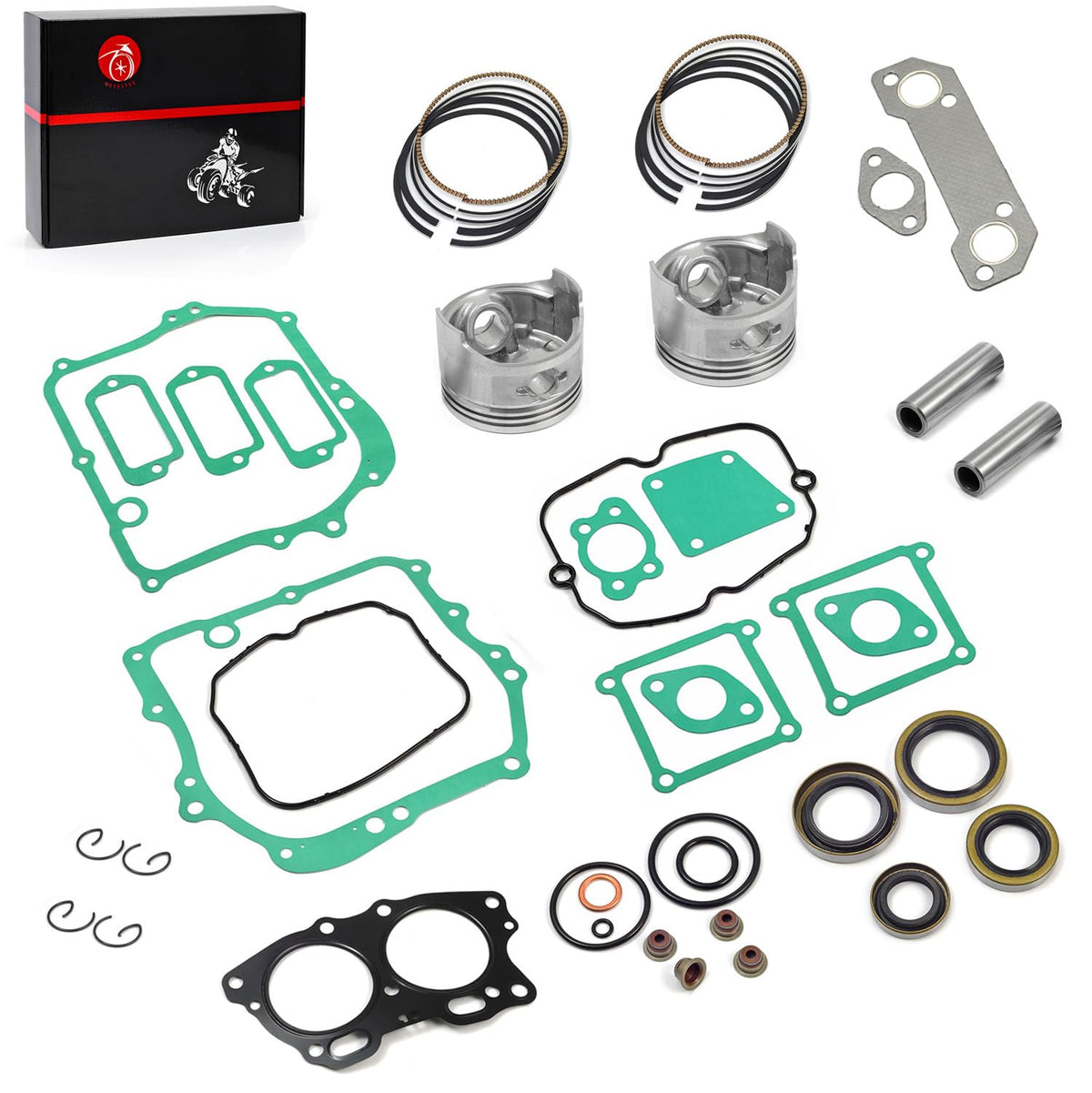 MOTO1988 complete gasket seal image for full rebuild kit