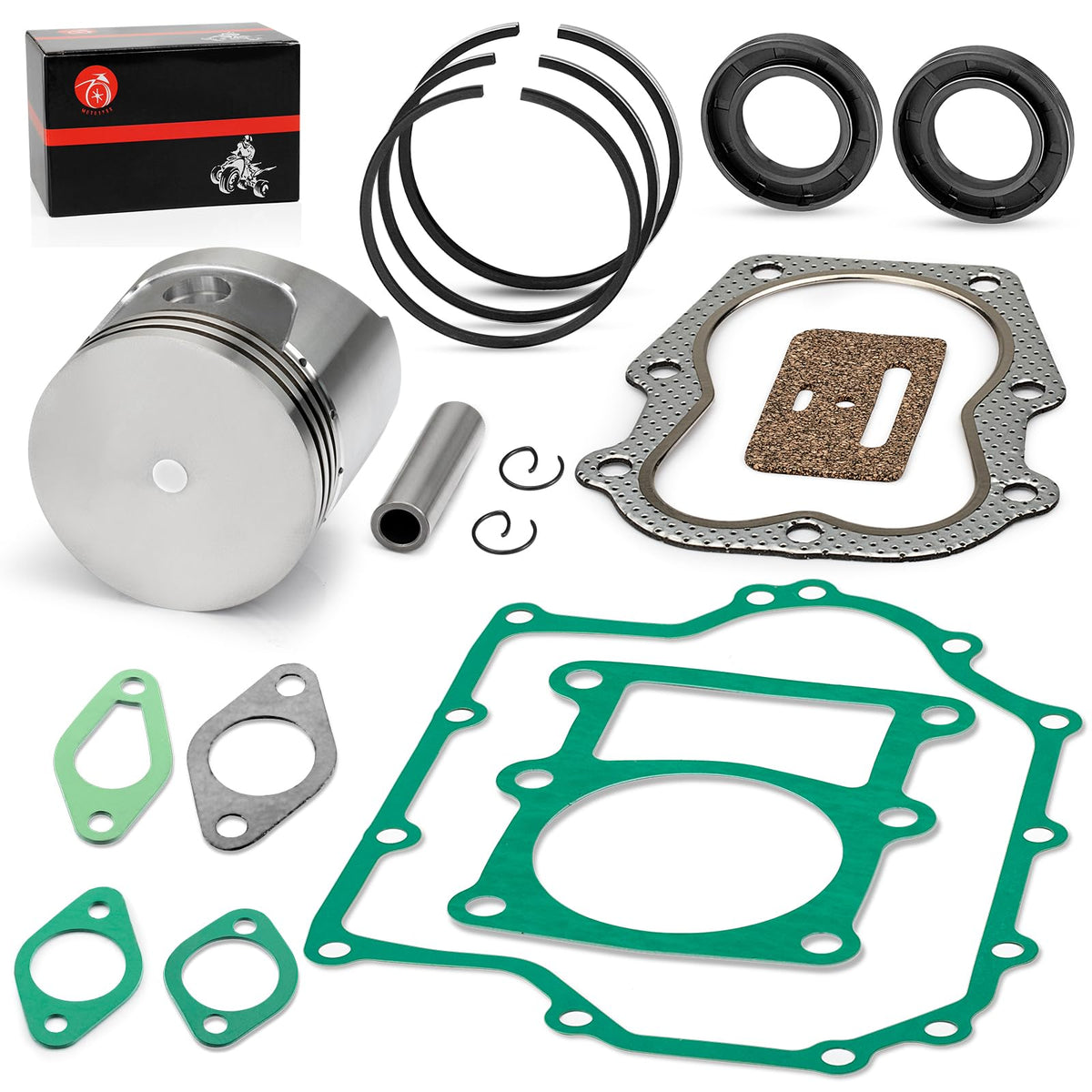 MOTO1988 exhaust gasket to secure exhaust flow and prevent leaks