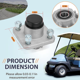 MOTO1988 installation-ready hub kit with OEM references