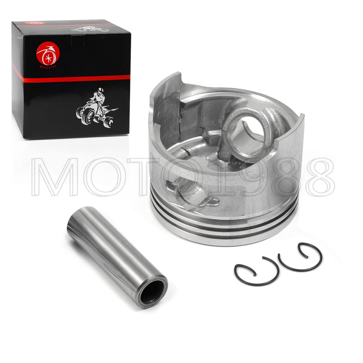 MOTO1988 piston assembly for EZGO TXT supports smoother compression