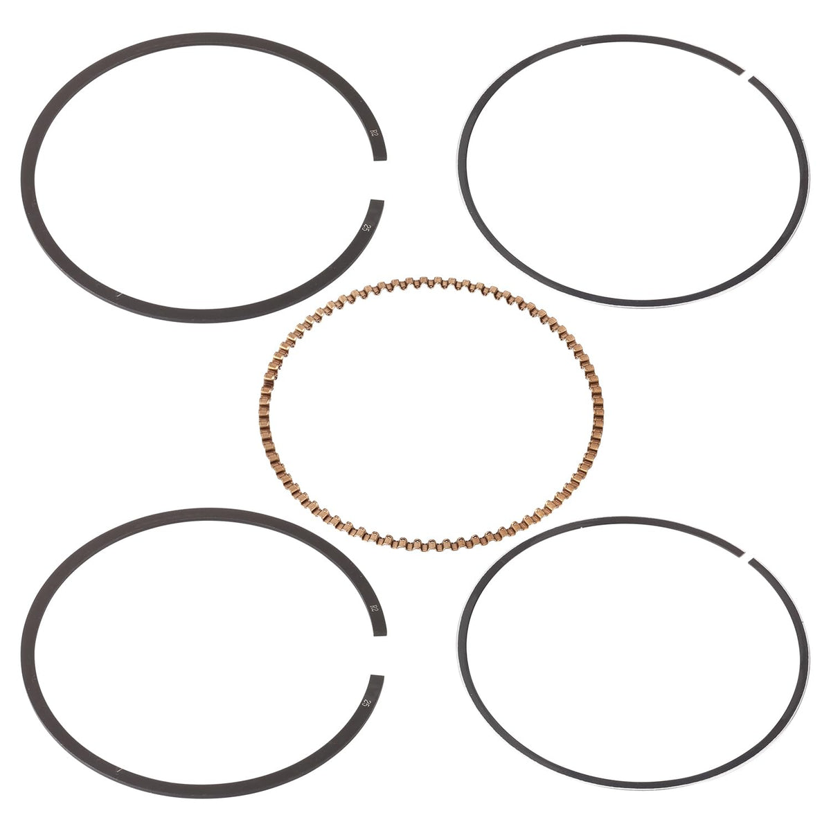 MOTO1988 piston ring oversize 0-25mm for EZGO Fuji Robin 295cc improves engine fit and reliability