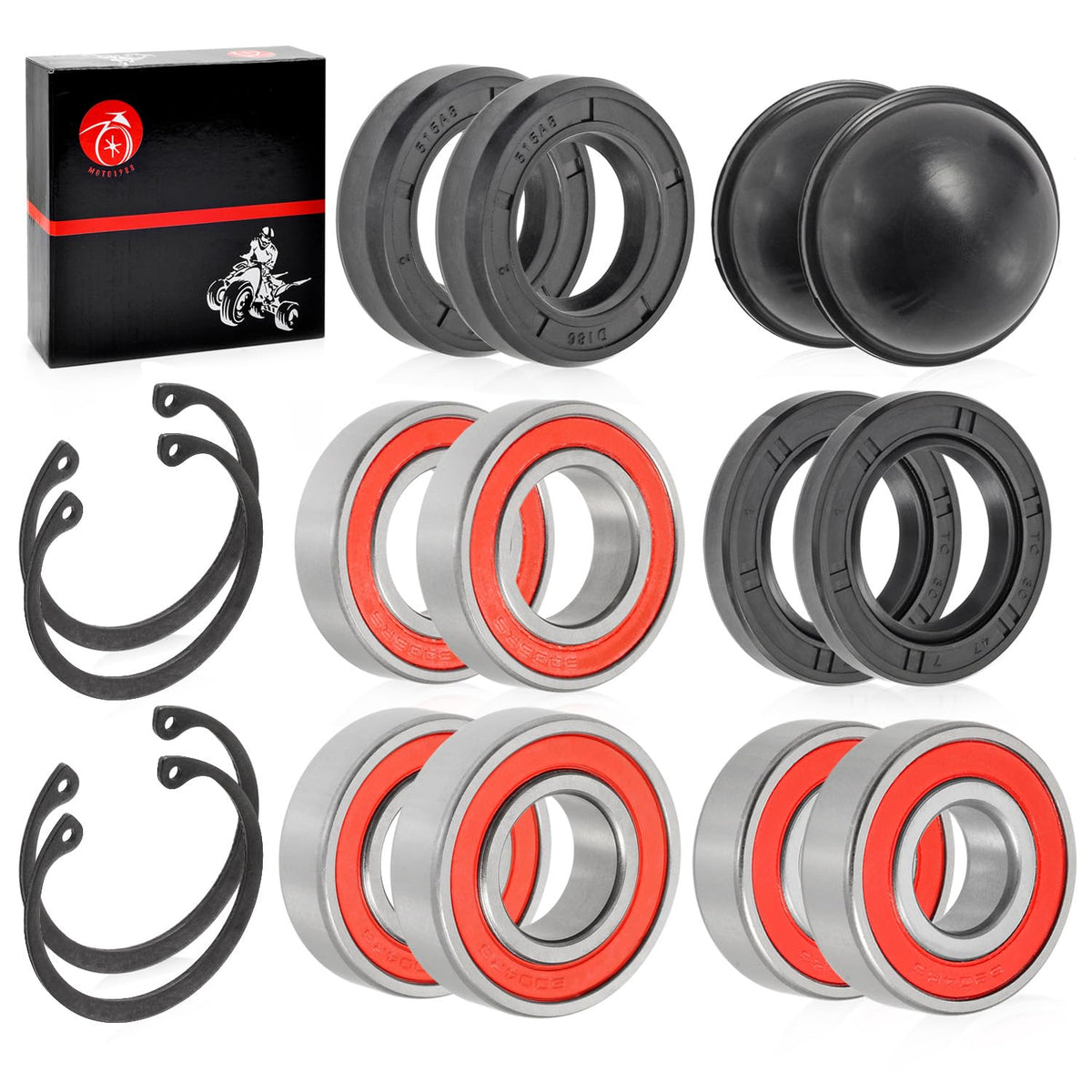 MOTO1988 30x47x7 seals ensure tight fit and protection