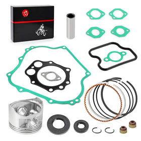 Eight gaskets and seals array for a complete top-end refresh and seal renewal.