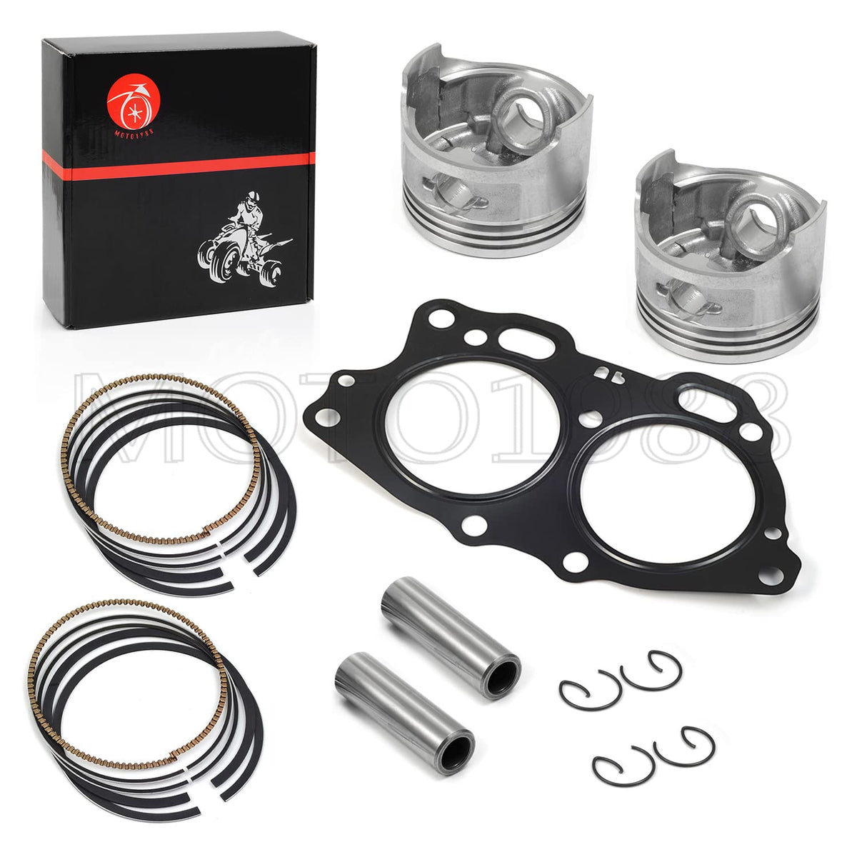 Moto1988 wrist pin included for quick and complete rebuilds