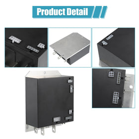 Motoforti shunt controller 36v 350a label for quick identification.