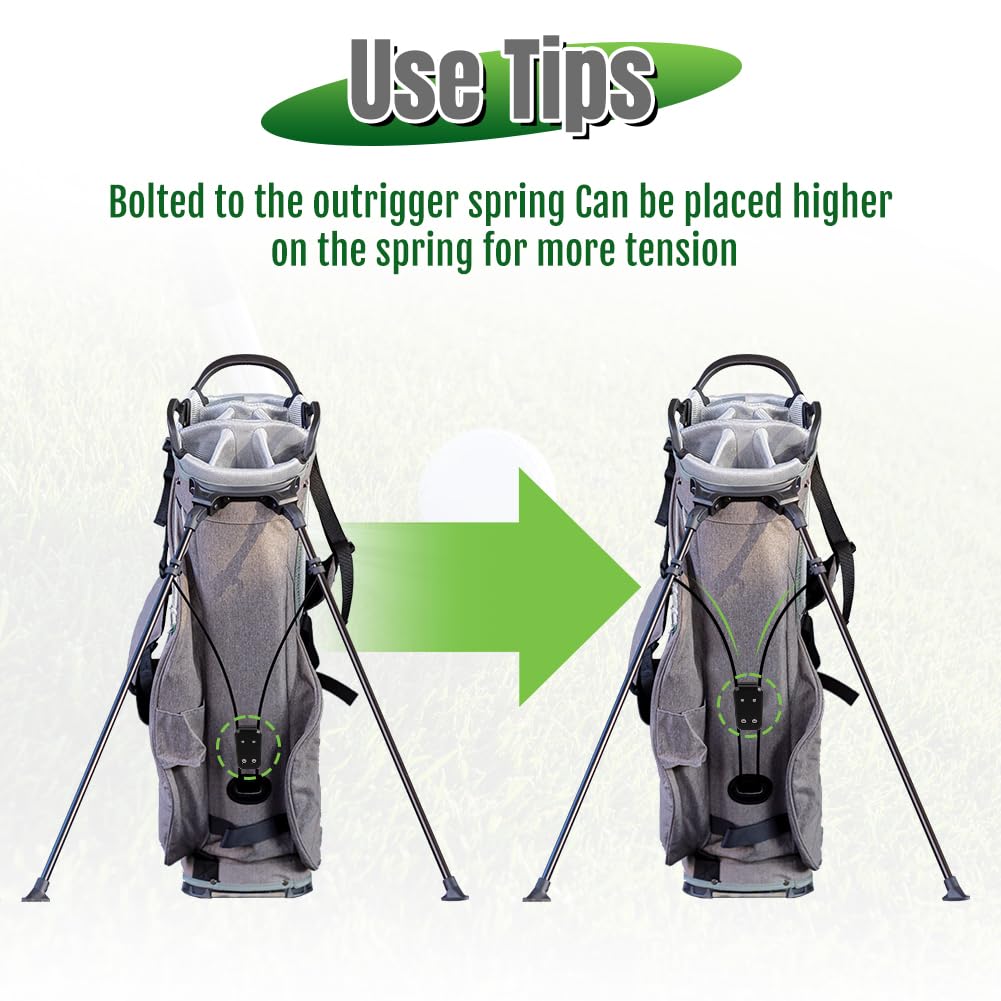 Clamp compatibility with bags using 4mm parallel leg springs explained