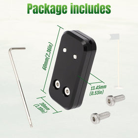 Package includes Motoparty clamp for easy setup
