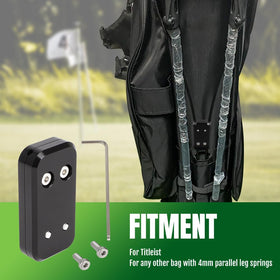 Titleist compatibility and versatility with other bags on the course