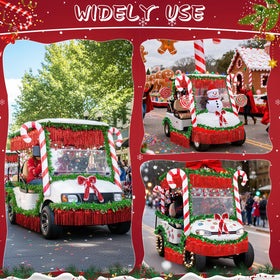 Moucuny felt Christmas strings offer cozy, versatile decor for spaces.