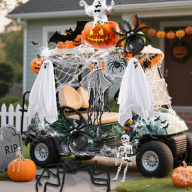 Moucuny skeleton plastic model adds playful Halloween detail to your setup