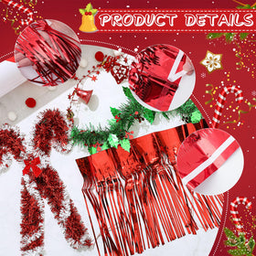 Moucuny inflatable candy canes create a bold centerpiece on the course.