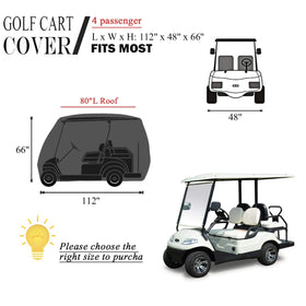 Moveland golf cart cover includes insulated inner layer for enhanced protection.