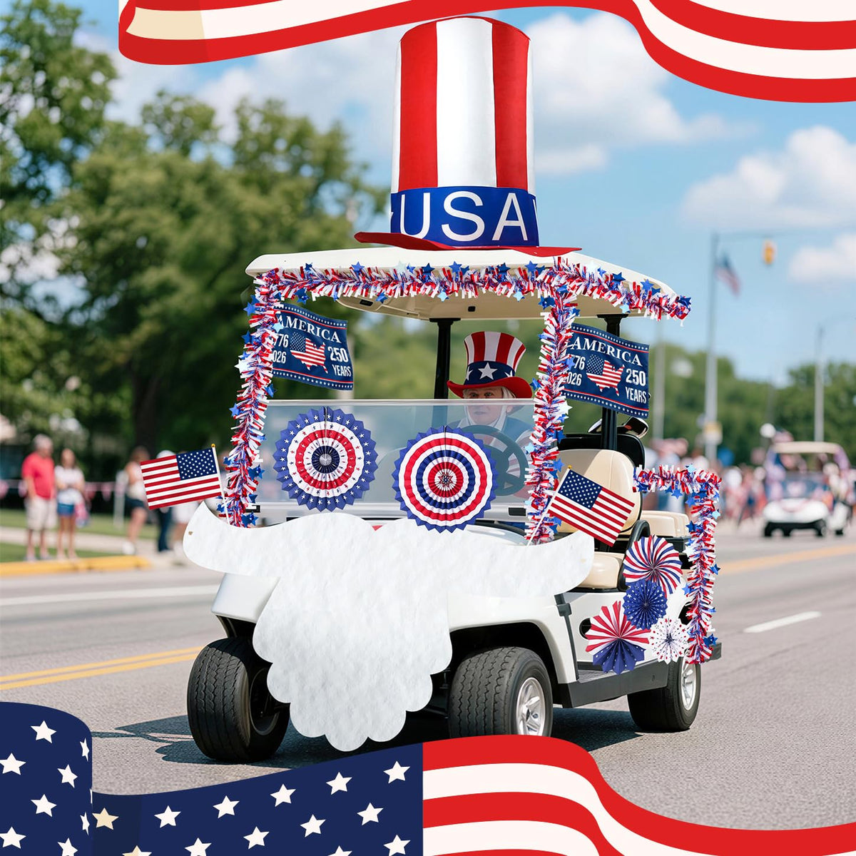 Movinpe hand flags offer extra patriotic flair for spectators