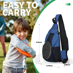 MYQ MOYAQI 8-10 disc capacity bag for casual rounds and practice.