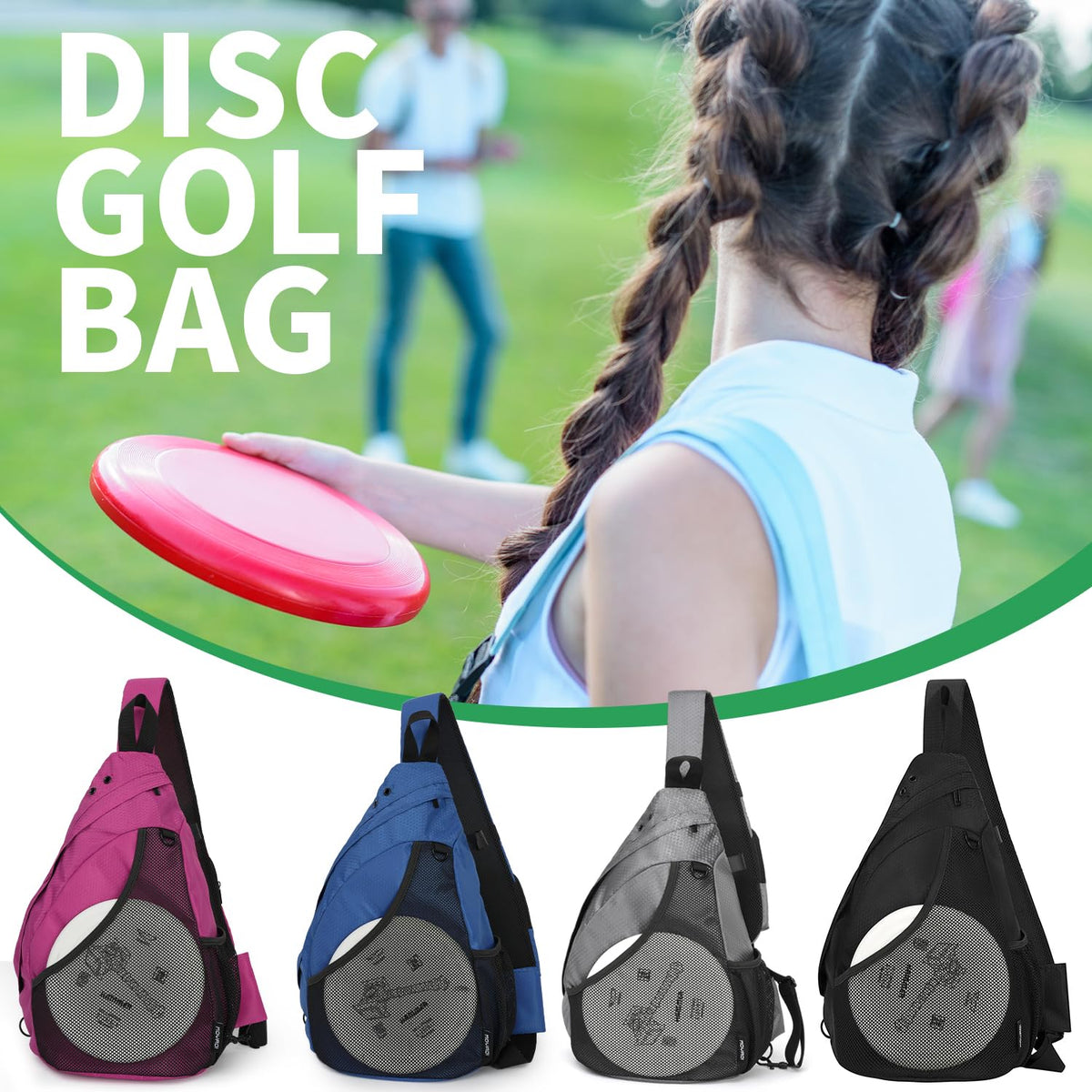 MYQ MOYAQI lightweight and durable bag to carry discs without fatigue.