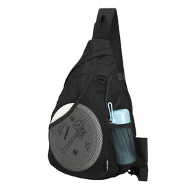MOYAQI Disc Golf Bag dark black finish conveys a professional look