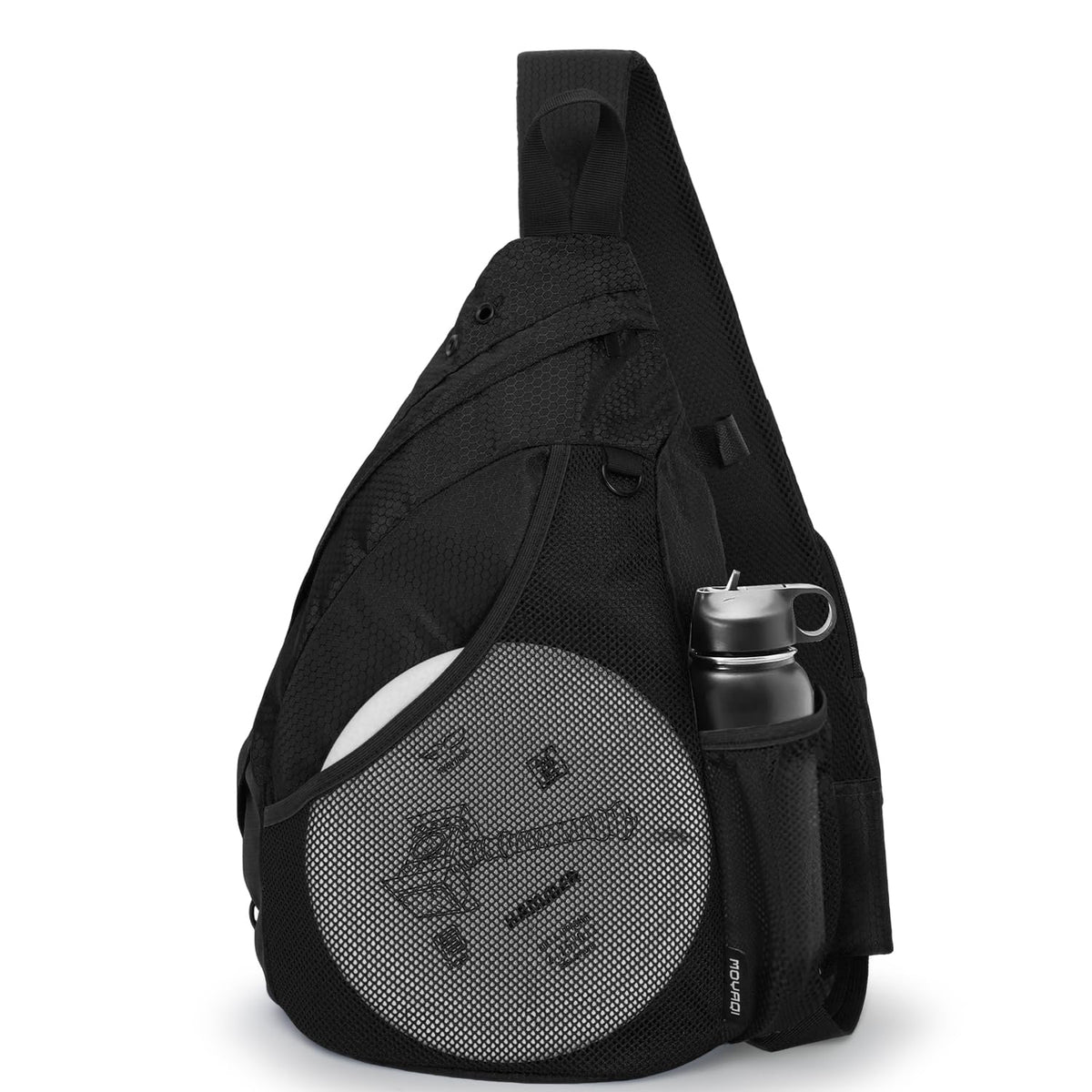 MOYAQI Disc Golf Bag main compartment holds multiple discs for rounds
