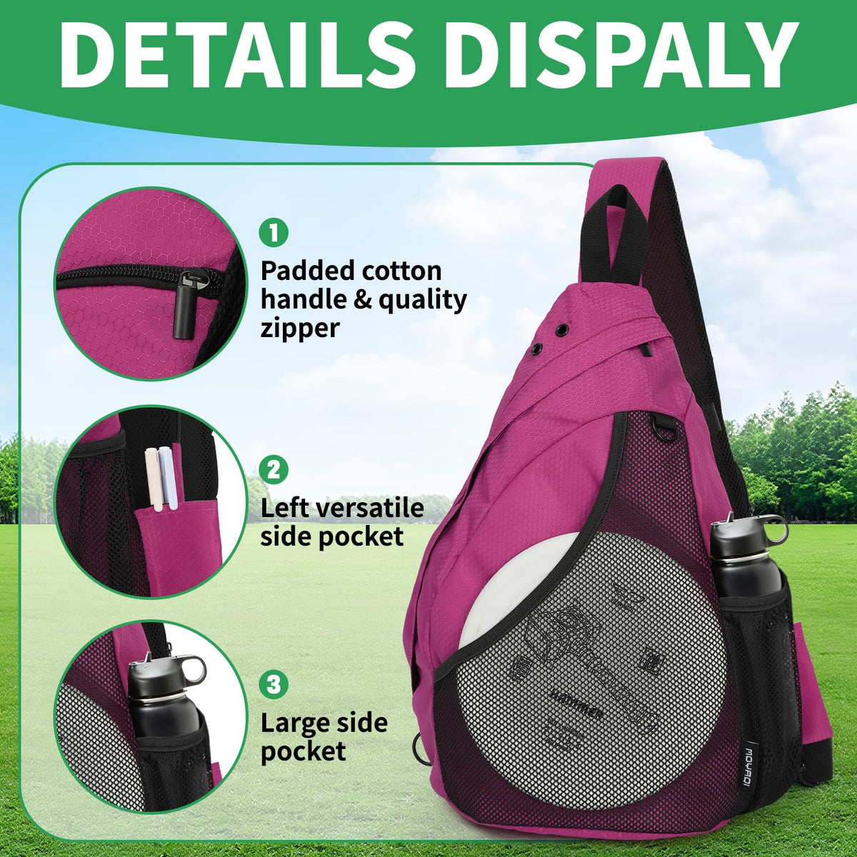 MOYAQI retriever holder keeps your on course retrieval tool handy.