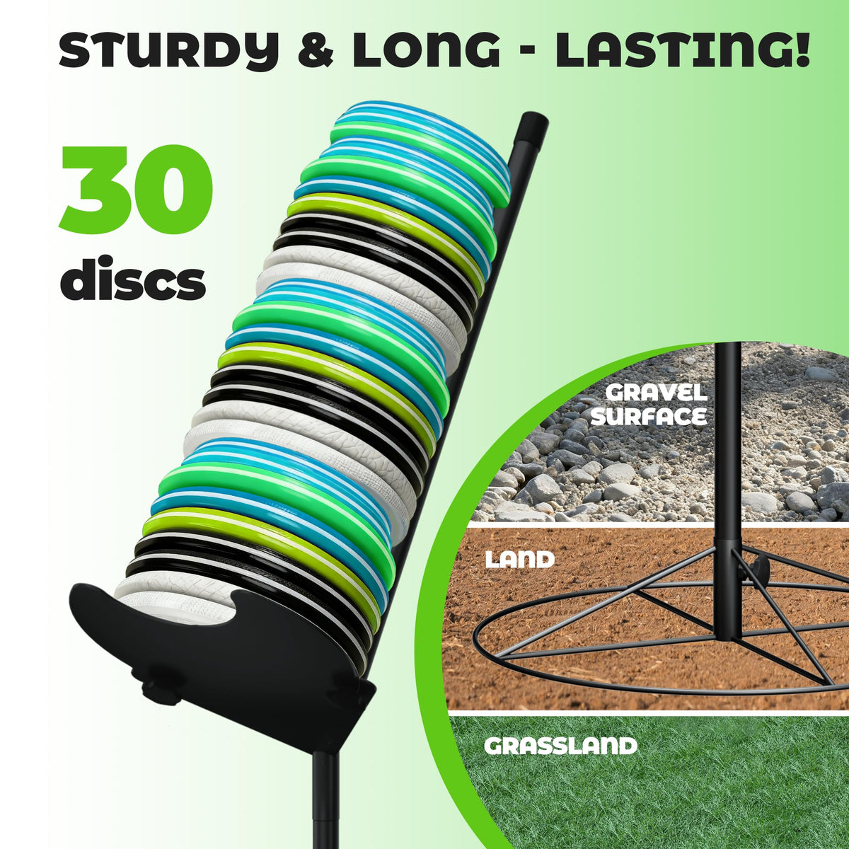 MR Disc Sports Pod compact design ready for travel