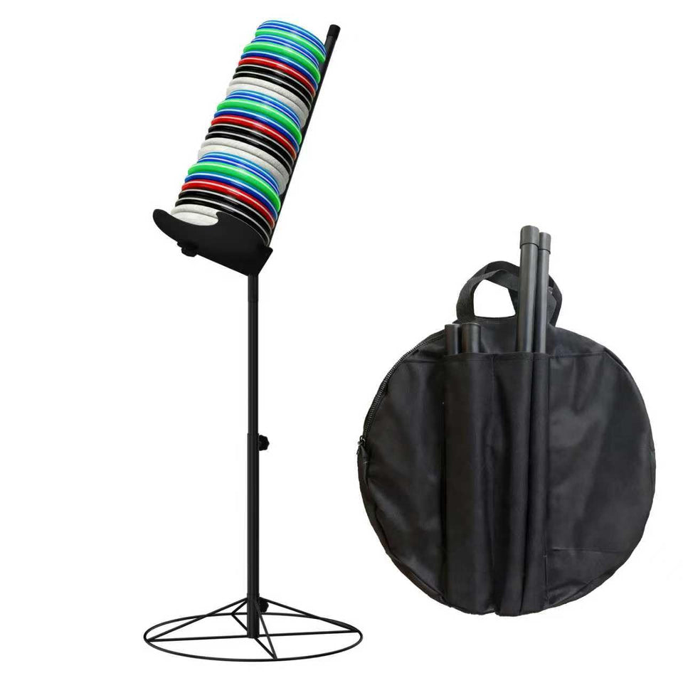 MR Disc Sports Pod showing 30-disc capacity for organized practice
