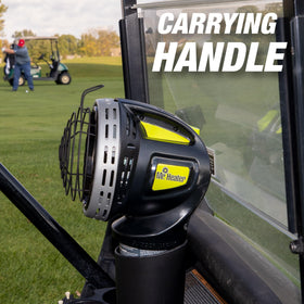 Mr Heater Golf Cart instant warmth between holes without heavy equipment.