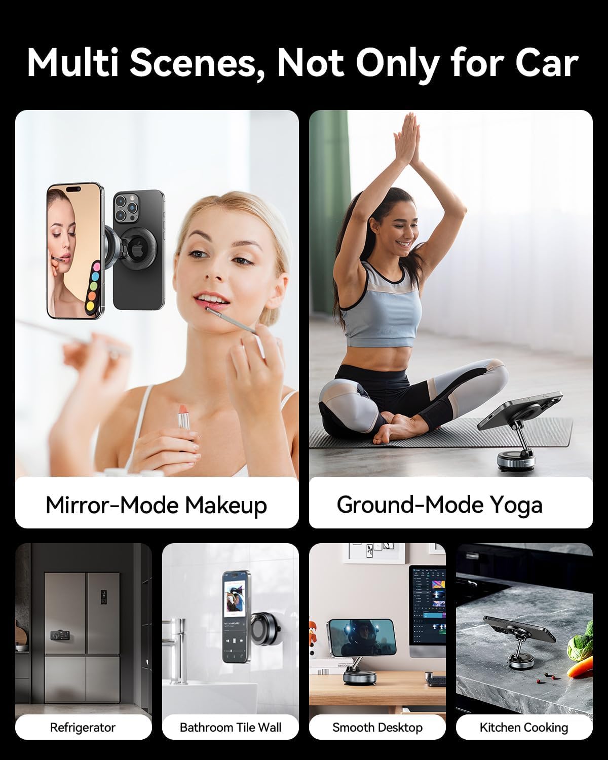 MRGLAS works beyond cars on mirrors, windows, and screens