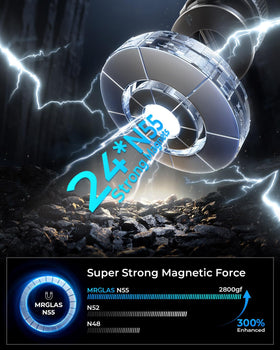 Telescopic arm with micro-adjustment for precise positioning.