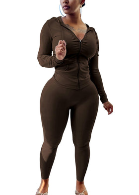 Mrskoala moisture-wicking athleisure set ready for active days.