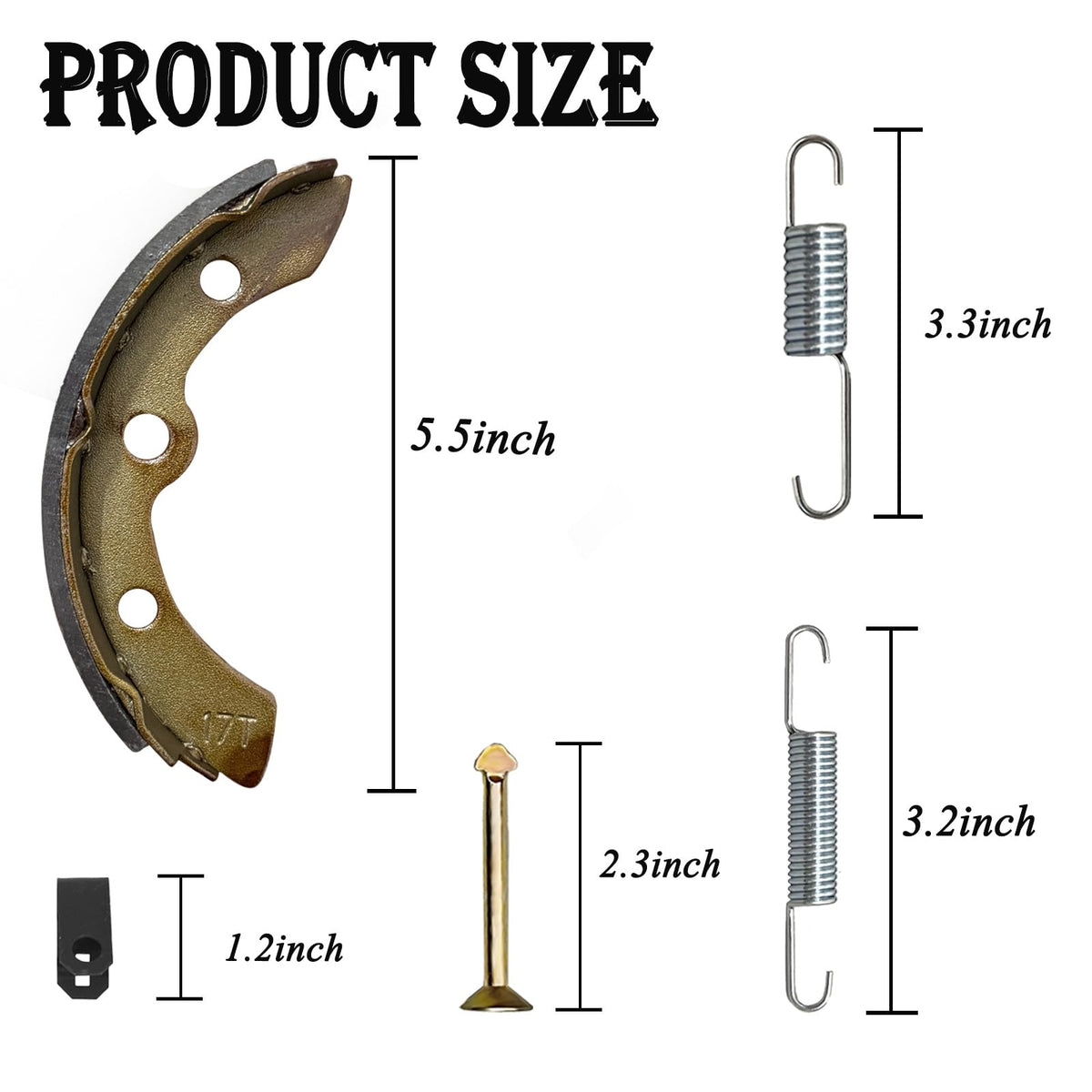 MTCHINGS brake spring kit supports reliable shoe retraction and consistent brake feel