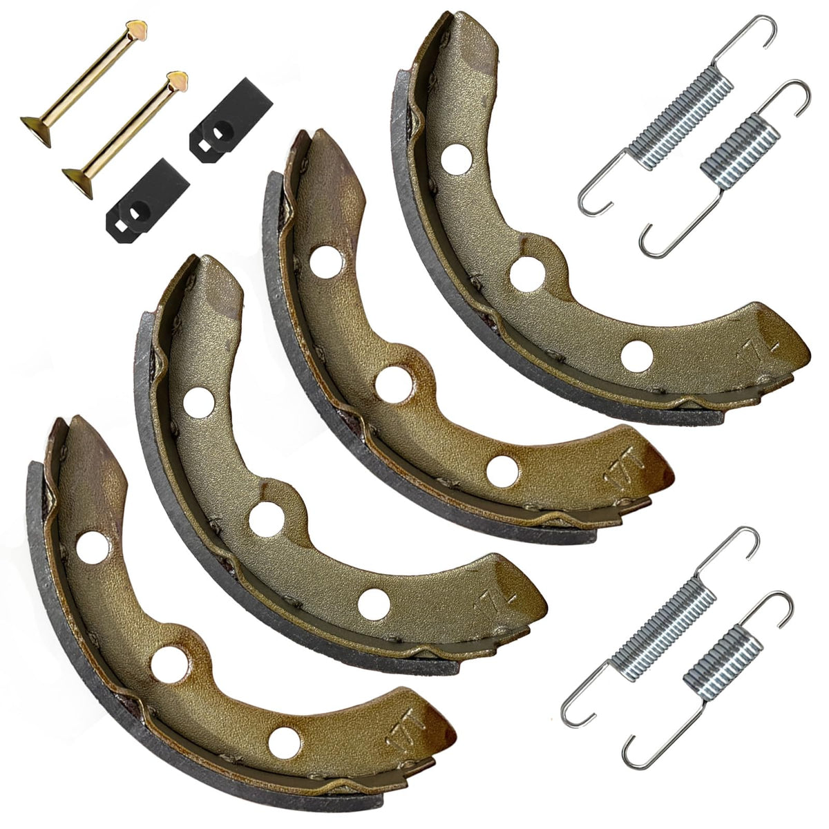 MTCHINGS golf cart brake shoes long 17l provide balanced wear for Precedent models