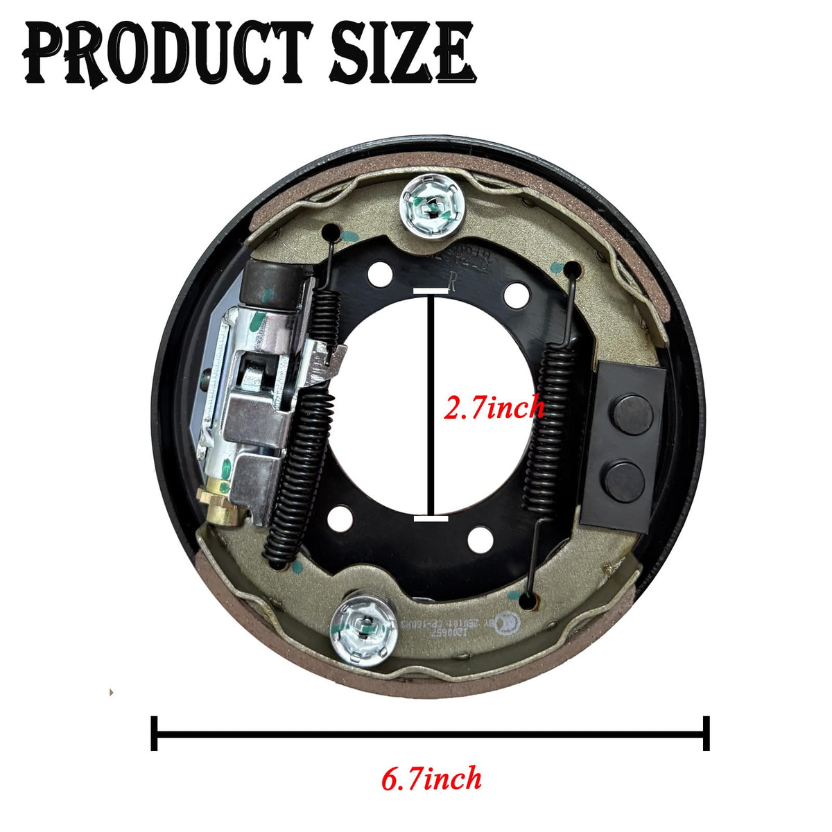 MTCHINGS Yamaha G-series rear brake cluster; compatibility tested for safe stops.