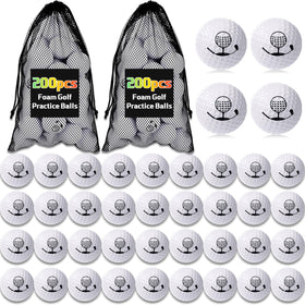 Mudder 200 pcs foam golf balls bulk for safe backyard practice and family play