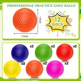 Mudder orange emoticon golf ball, high visibility on the grass.