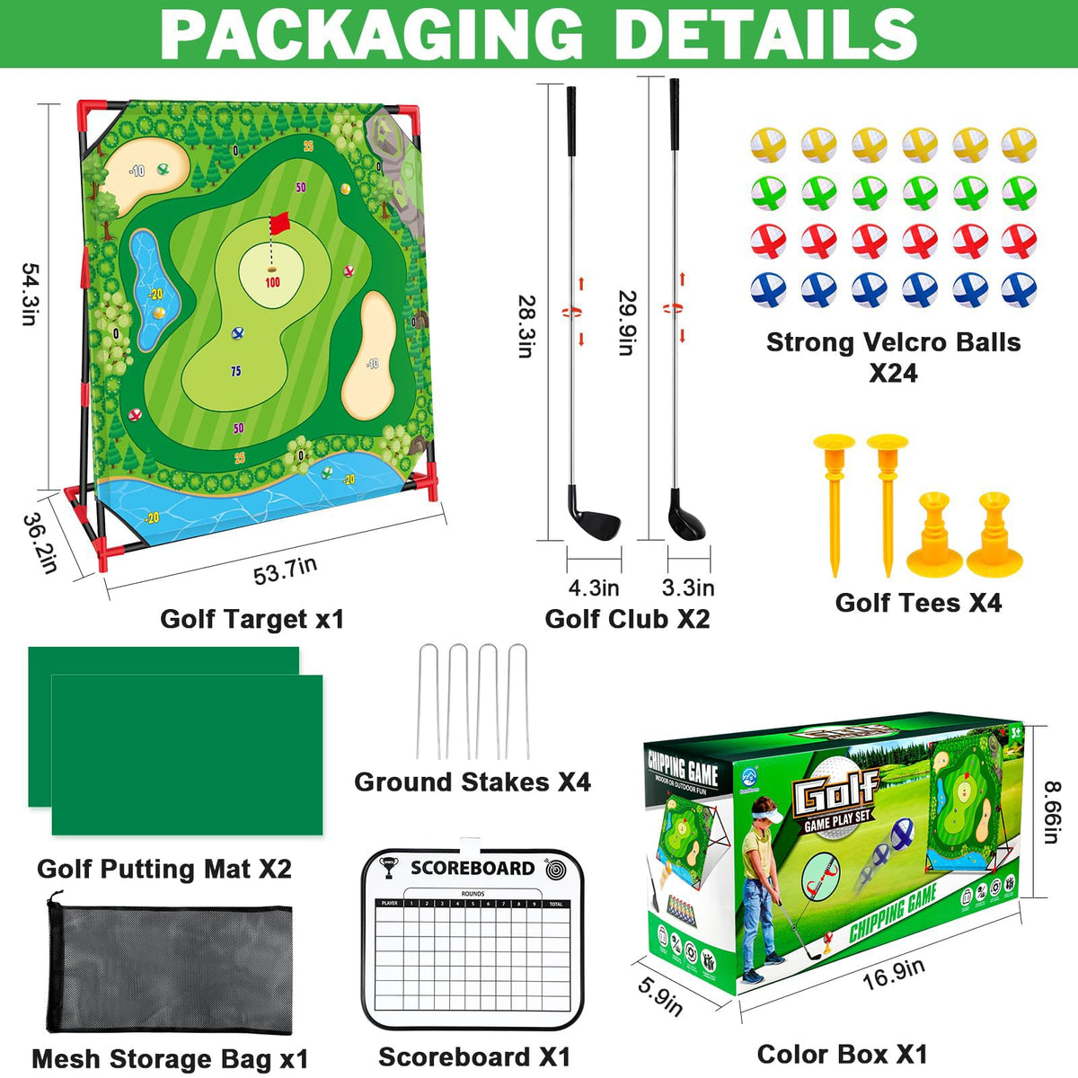 Mukum 24 sticky balls for accurate aiming and scoring practice