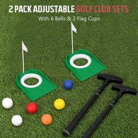 MultiOutools flag cups included for on-course alignment training