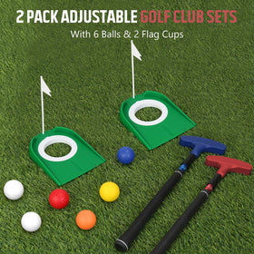 Blue and red colorway supports family training and team practice.