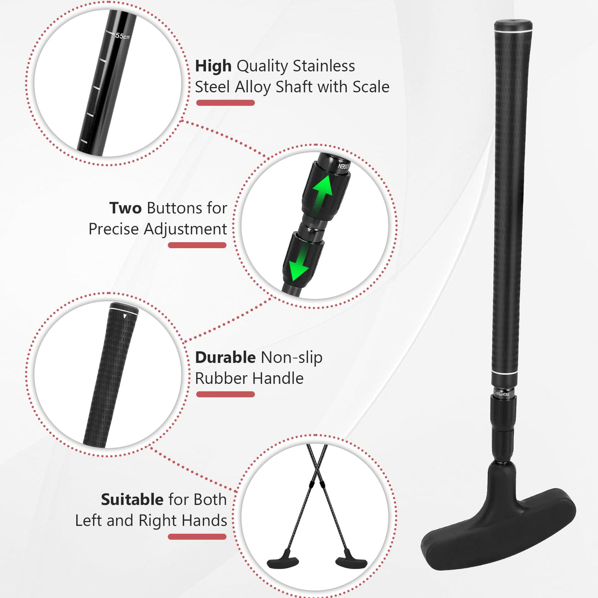 MultiOutools practice balls 3 pack included for solo or group sessions